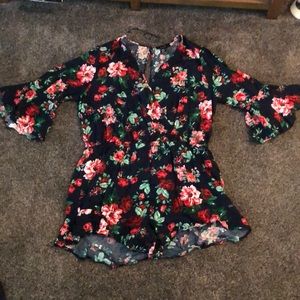 Floral Romper